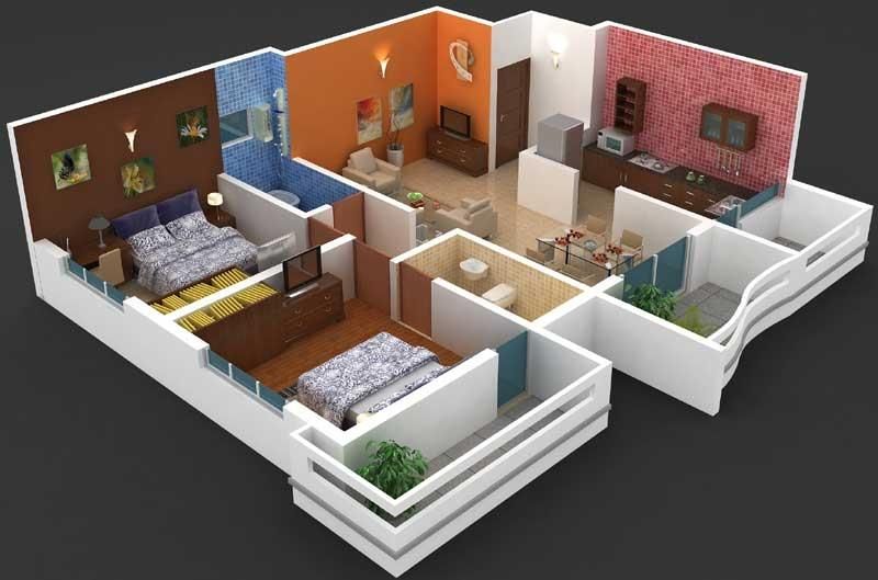 2 BHK Cleaning